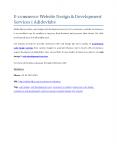 Ecommerce Website Design & Development Services | Adidevlabs PowerPoint PPT Presentation