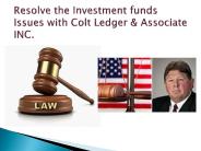 Resolve the investment funds issues with Colt Ledger
