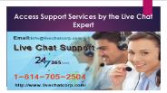 Access Support Services by the Live Chat Expert