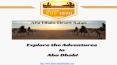 Abu Dhabi Safari Tour | Abu Dhabi Desert Safari PowerPoint PPT Presentation
