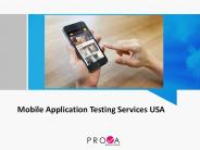 Mobile Application Testing Services USA