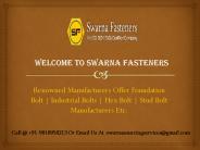 High Tensile Fasteners Manufacturers