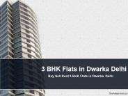 3 BHK Flats in Dwarka Delhi