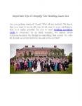Important Tips To Simplify The Wedding Guest List PowerPoint PPT Presentation