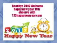 Celebrate New Year 2017