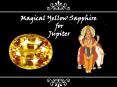 Magical Yellow Sapphire for Jupiter PowerPoint PPT Presentation