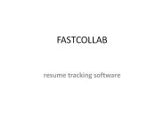resume tracking software - fastcollab