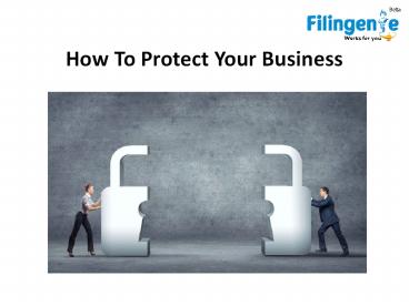 How To Protect Your Business