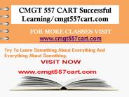 CMGT 557 CART Successful Learning/cmgt557cart.com
