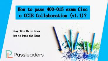 Passleaders 400-051 Certification Exam