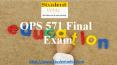 OPS 571 Final Exam with Questions and Answers at Studentwhiz PowerPoint PPT Presentation