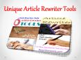 Unique Article Rewriter Tools (1) PowerPoint PPT Presentation