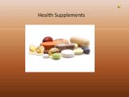 health supplements