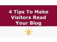 4 Tips: Don't Loose Blog Visitors Anymore PowerPoint PPT Presentation