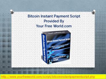Turn Your Current Website Into Pure Gold With Bitcoin