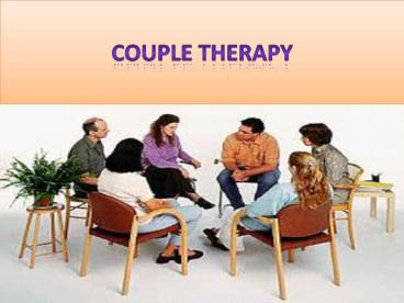 Couple Therapy Nederland