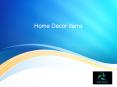 Home Decor Items PowerPoint PPT Presentation