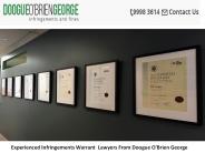 Experienced Infringements Warrant Lawyers From Doogue O'Brien George