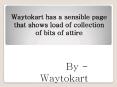Waytokart has a sensible page that shows load of collection of bits of attire PowerPoint PPT Presentation