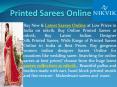 printed sarees online