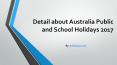 Detail about Australia Public Holidays 2017 PowerPoint PPT Presentation