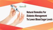 Natural Remedies For Diabetes Management To Lower Blood Sugar Levels
