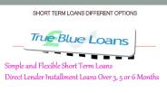 Short Term Loans Different Options