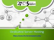 Dedicated server hosting