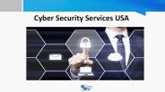 Cyber Security Services USA