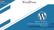 WordPress Website Development Use Open Source CMS
