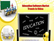 Education Software Market Trends in China