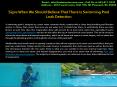 Swimming Pool Leak Detection Services PowerPoint PPT Presentation