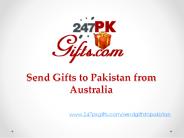 Send Gifts to Pakistan from Australia