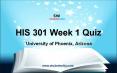 HIS 301 : HIS 301 Week 1 Quiz Exam Guides - Studentwhiz PowerPoint PPT Presentation