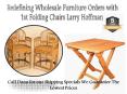 Redefining Wholesale Furniture Orders with 1st Folding Chairs Larry Hoffman PowerPoint PPT Presentation