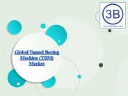 Global Tunnel Boring Machine (TBM) Market