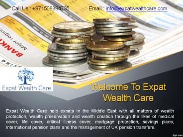 Key Man Life Insurance Policy - Expatwealthcare