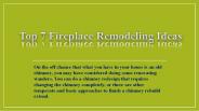 7 Fireplace Remodeling Ideas