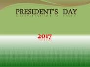 Presidents day 2017