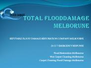 Flood Restauration Melbourne - Total Flood Damage
