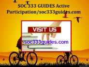 SOC 333 GUIDES Active Participation/soc333guides.com