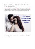 Most Adorable Couples Of Bollywood Who Have Given Us The Marriage Goals! PowerPoint PPT Presentation