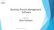 Business Process Management Software