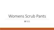 Womens scrub pants (1)