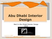 Interior Fit Out Abu Dhabi
