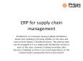 ERP for supply chain management in Pune | ERP for supply chain management and distribution PowerPoint PPT Presentation