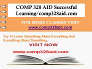 COMP 328 AID Successful Learning/comp328aid.com