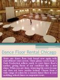 Portable Dance Floor Rental PowerPoint PPT Presentation