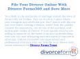 Divorce Forms Texas PowerPoint PPT Presentation