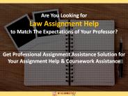 How Avail Law Assignment Help from Experts in UK
